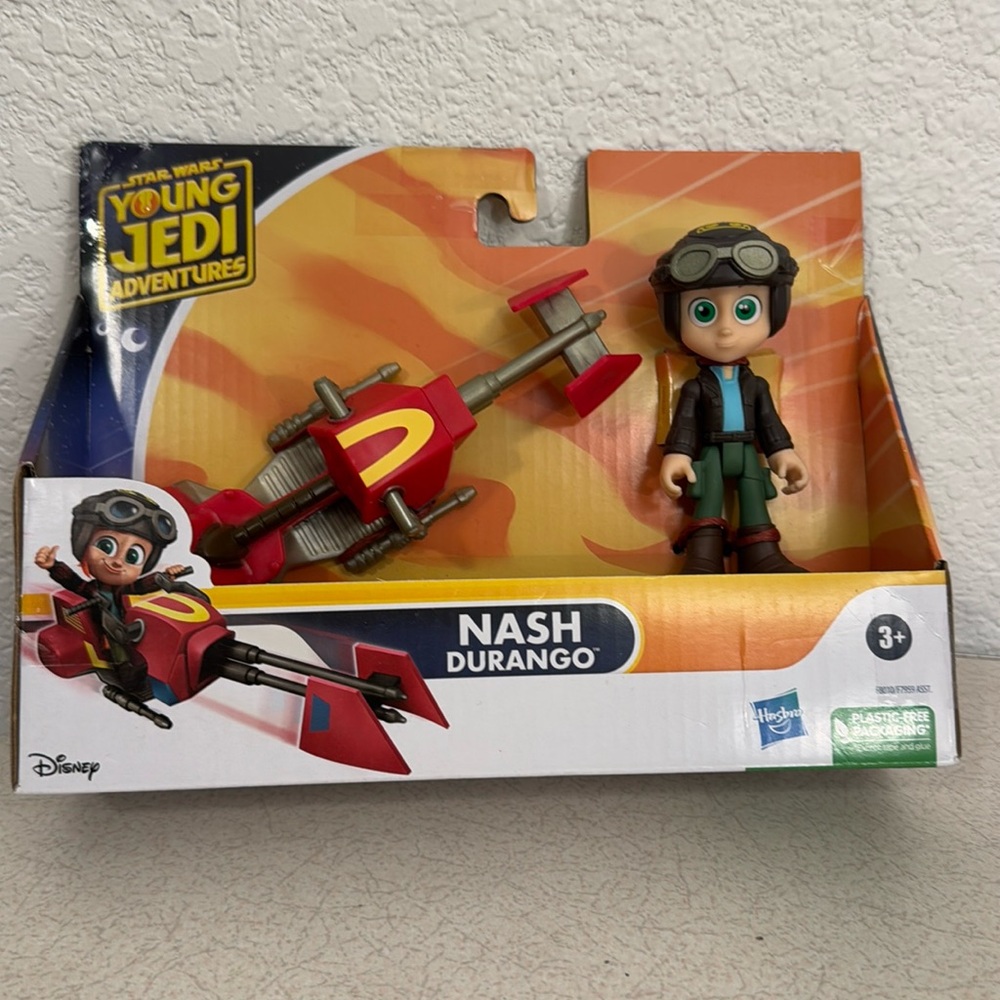 Star Wars Young Jedi Adventures Nash Durango And Speeder Bike Vehicle Set New
